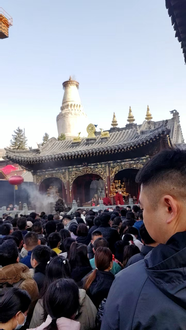 今日五爷庙状况! 五台山景区旅游咨询