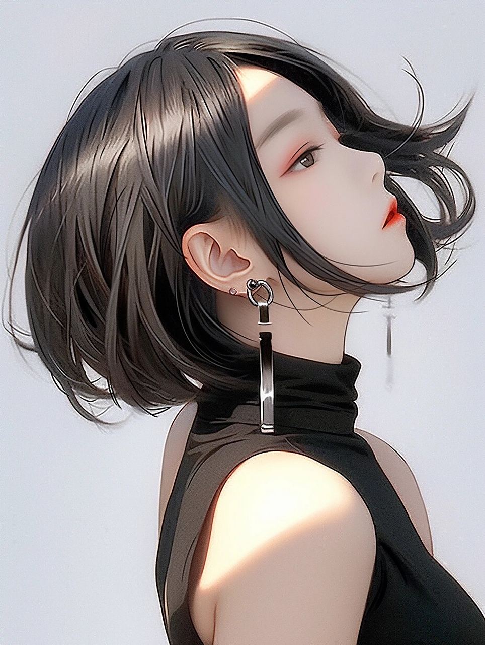 高冷|纯欲|女生头像94短发的美你get了?