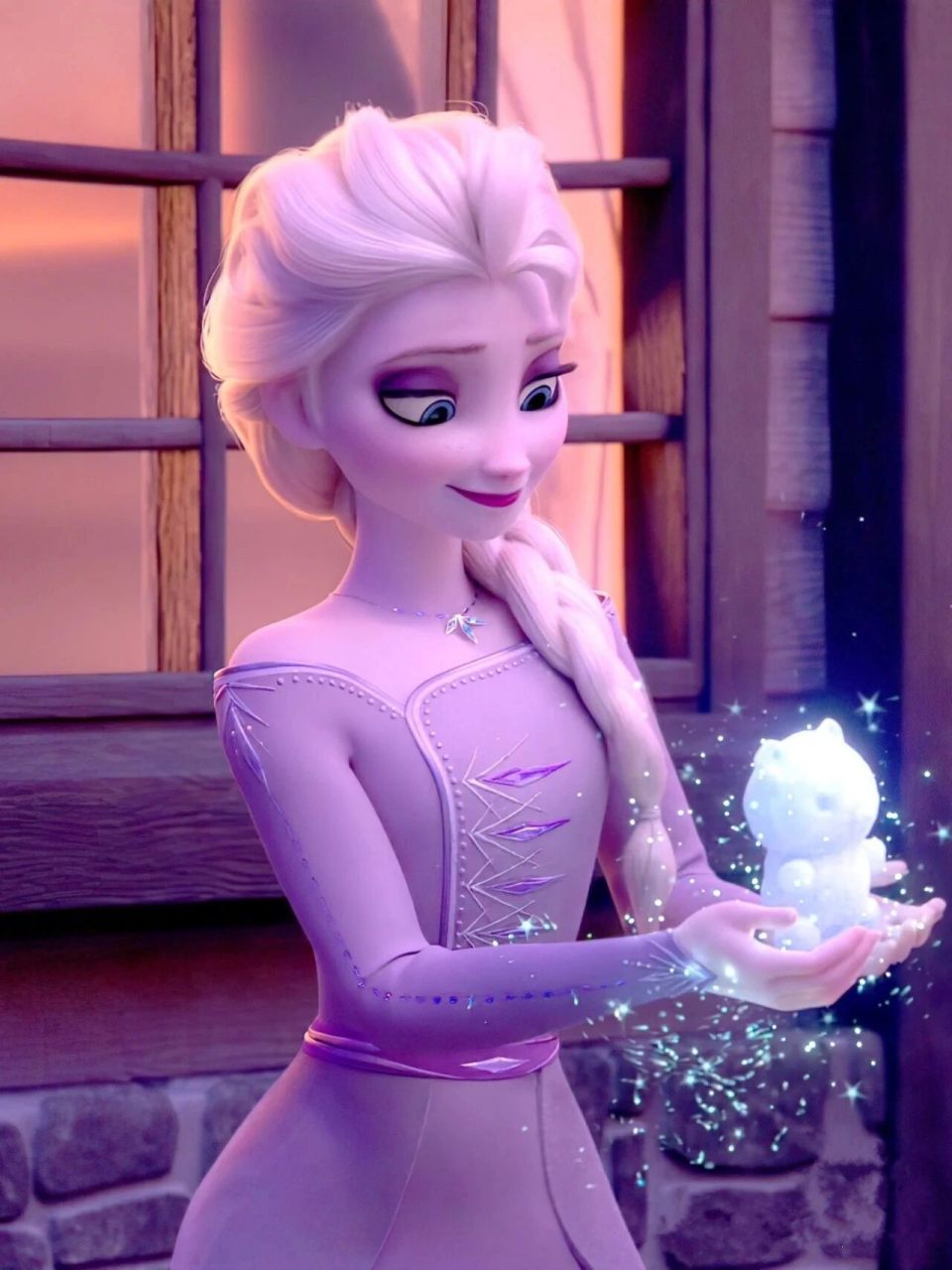 小天才电话手表,艾莎的一组屏保 挑选的一组自用的艾莎屏保,自取吧