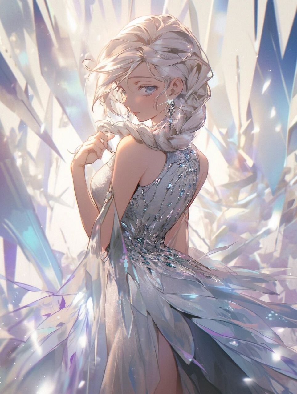 冰雪奇缘壁纸|艾莎 公主的裙子放到现实里应该也很美吧?