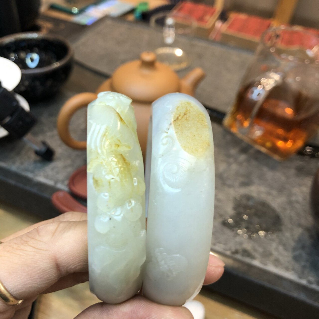 如何看待和田玉十籽九裂#959595 16615——和田玉可分为山