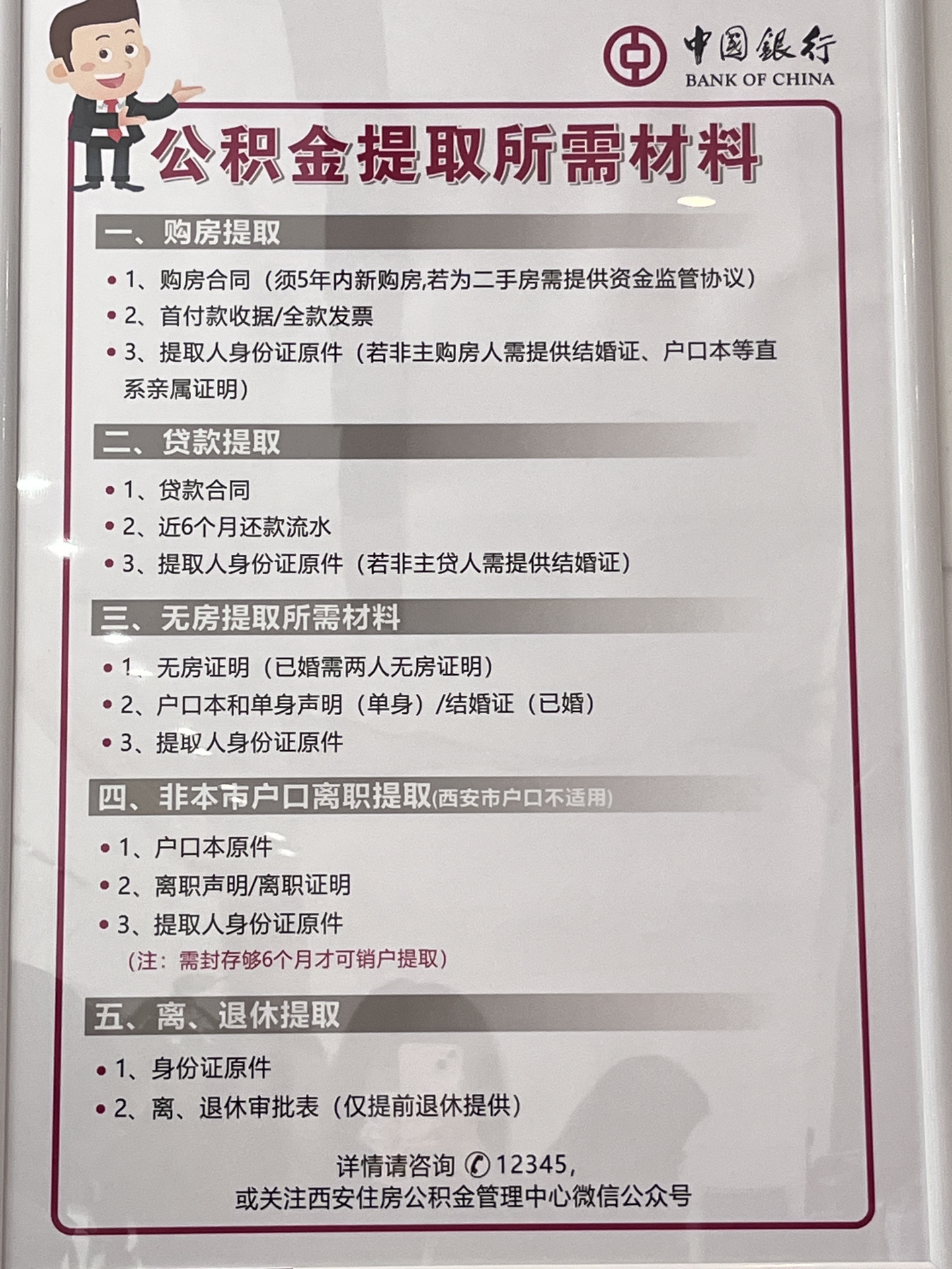 地点:中国银行陕西省分行营业部 地铁五号