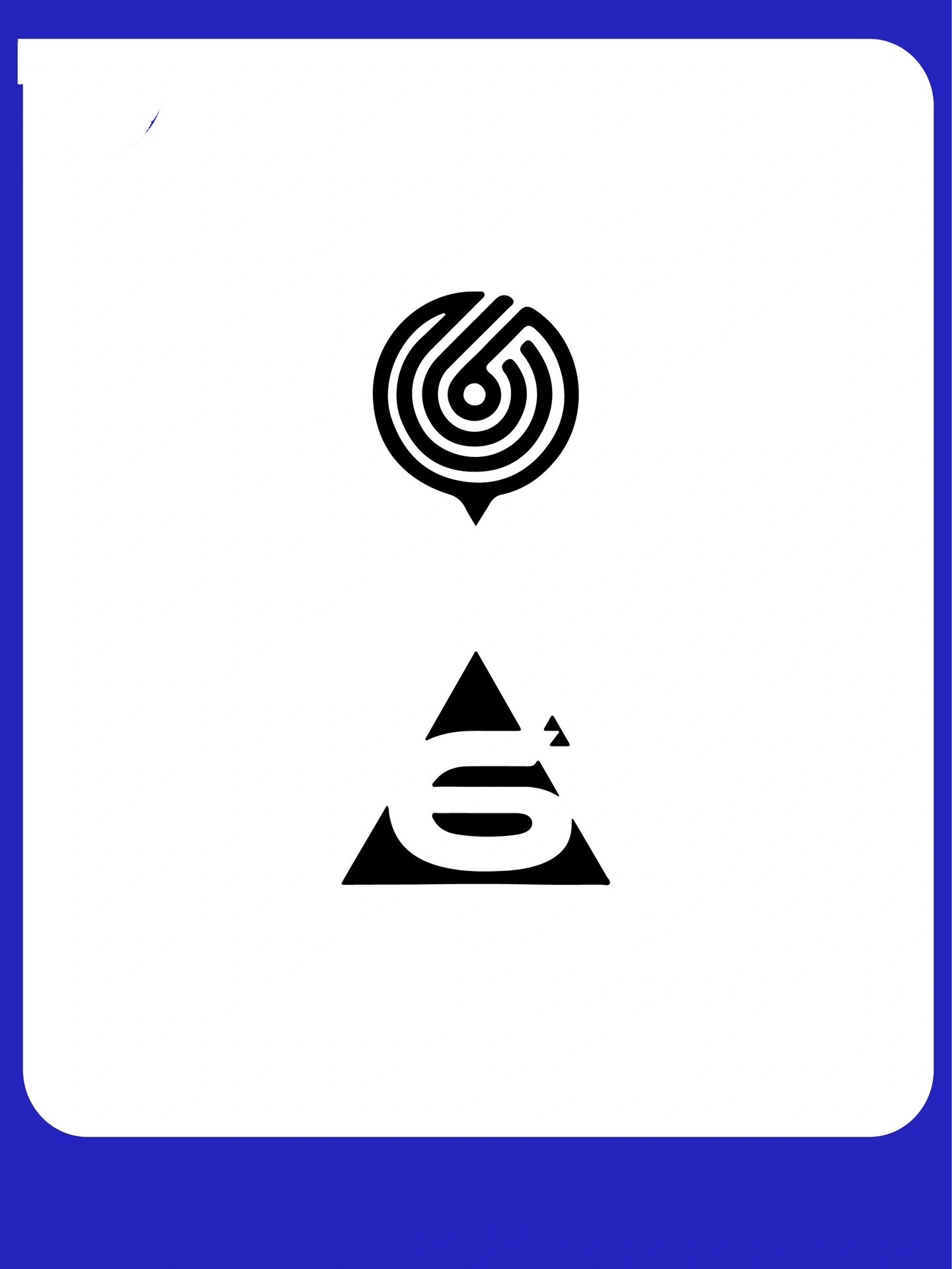 logo"数字6"  造型案例分享 形式感 造型表现 ●标志设计简约辅括