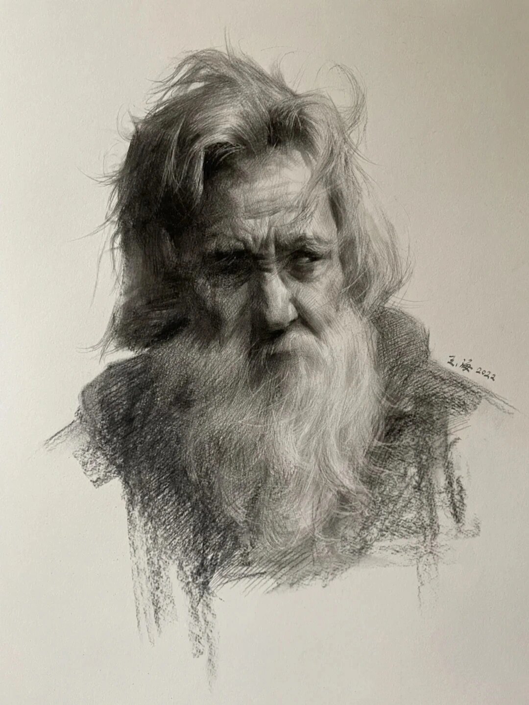 素描头像
