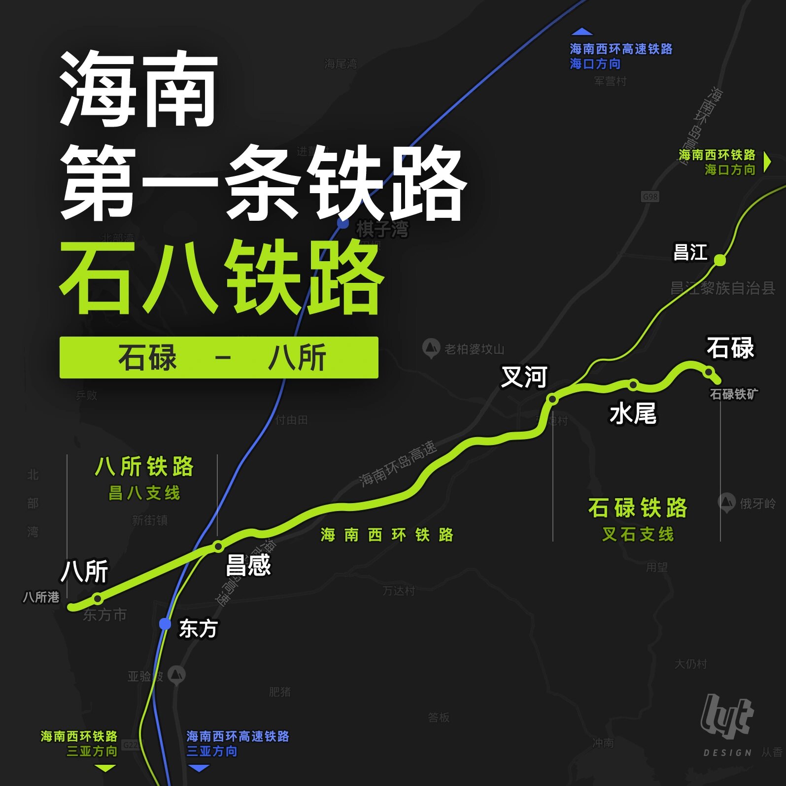 海南岛第一条铁路·石八铁路
