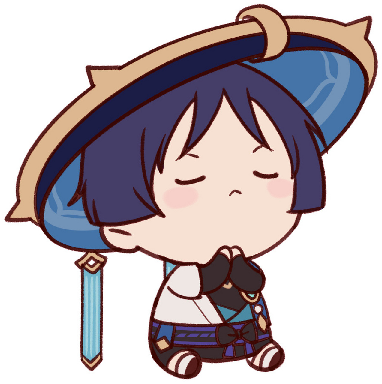 原神表情包系列(1)流浪者