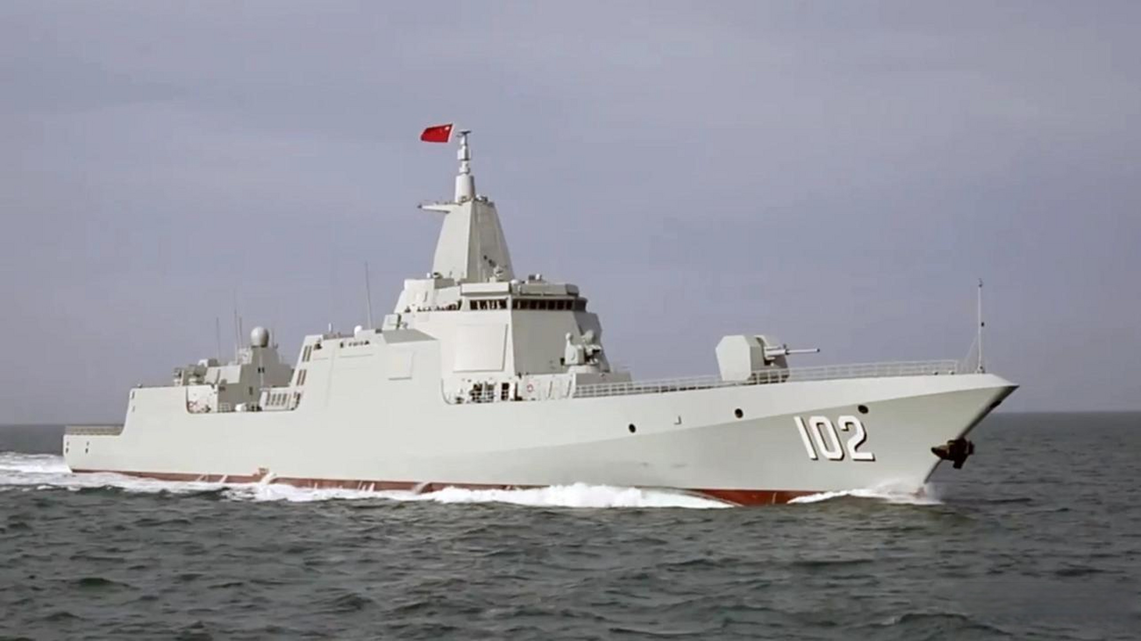 中国最强驱逐舰055图片