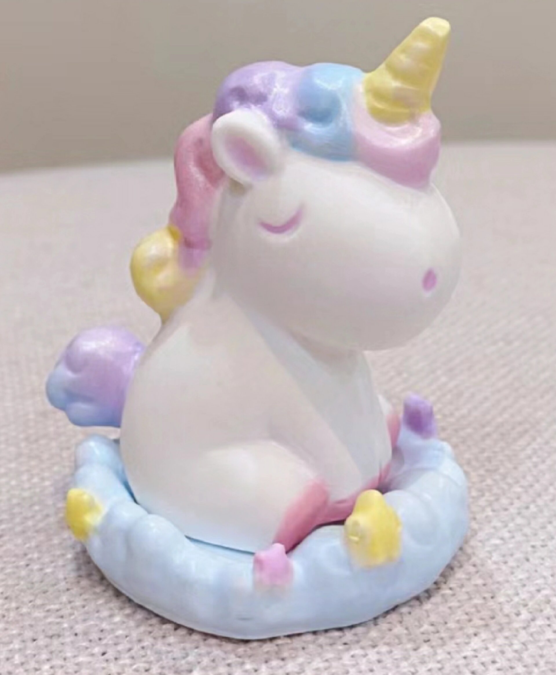 独角兽石膏娃娃06