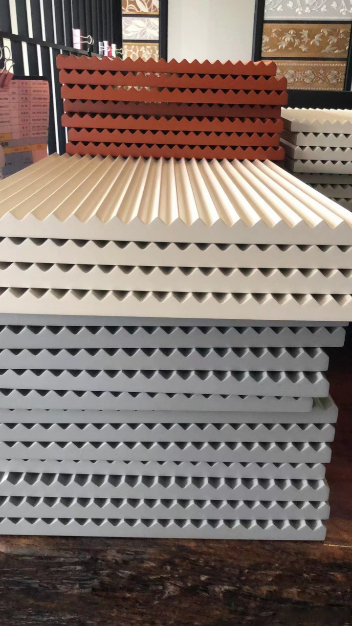 波浪板12:密度板雕刻版 烤漆波浪板 #艺彩寻材##戴开奇# 这样的密度板