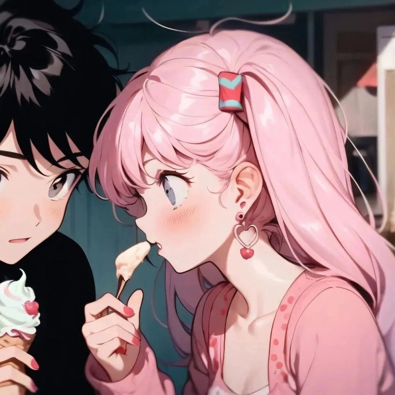 9组动漫情头 总有一组是你喜欢的 94一共有9组好看的动漫情头哦!