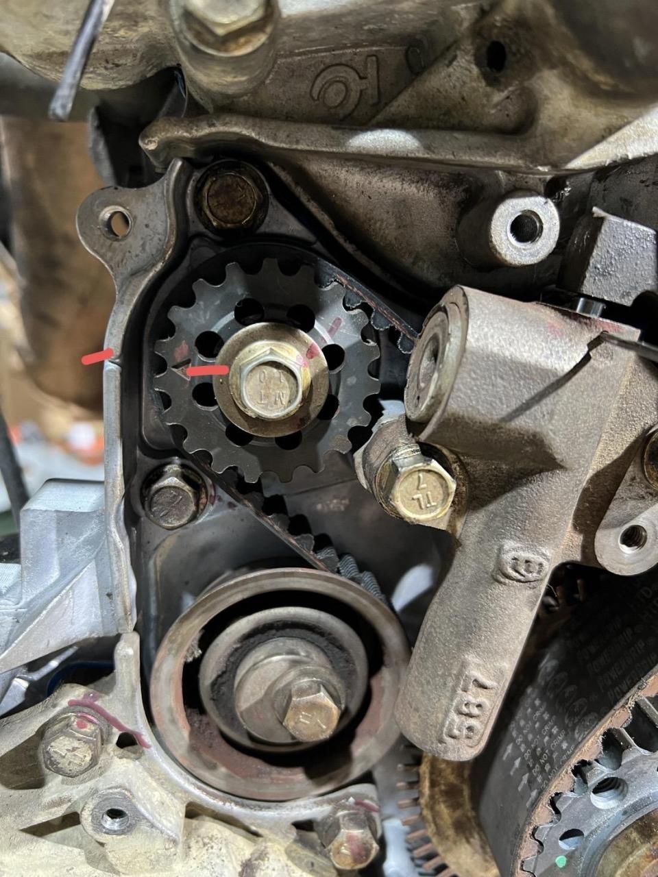 给大家分享一下三菱猎豹4g64发动机正时图,看完还有不懂的吗?