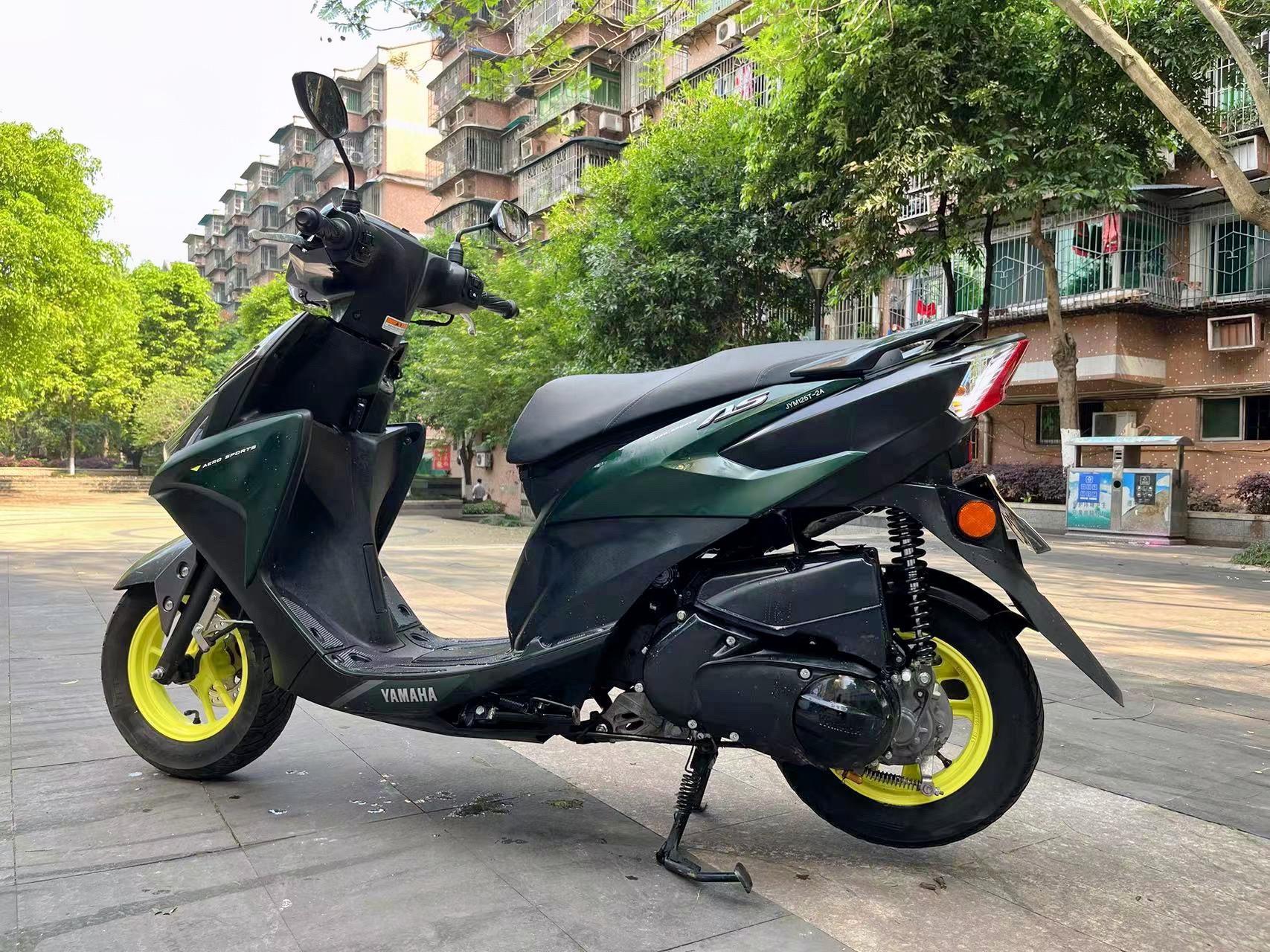 已售出,22年3月上牌雅马哈as福喜125,踏板摩托车手续齐全.