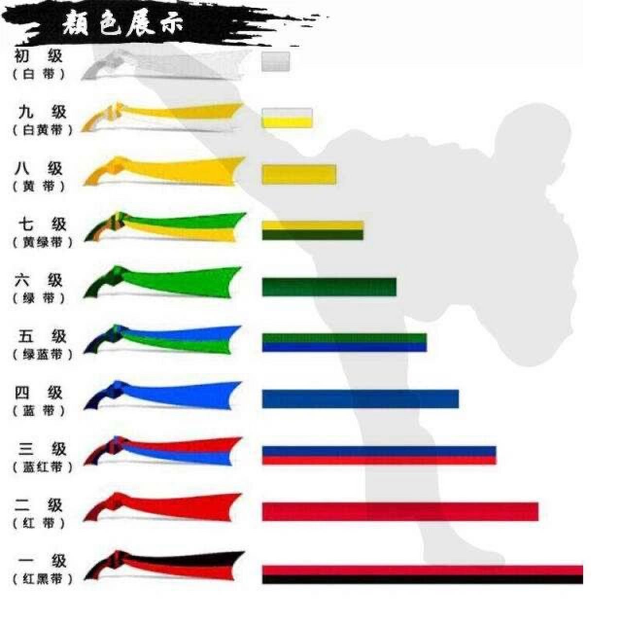 跆拳道腰带颜色可以随便选吗 如果可以的话那我要一个粉色的 可惜不是