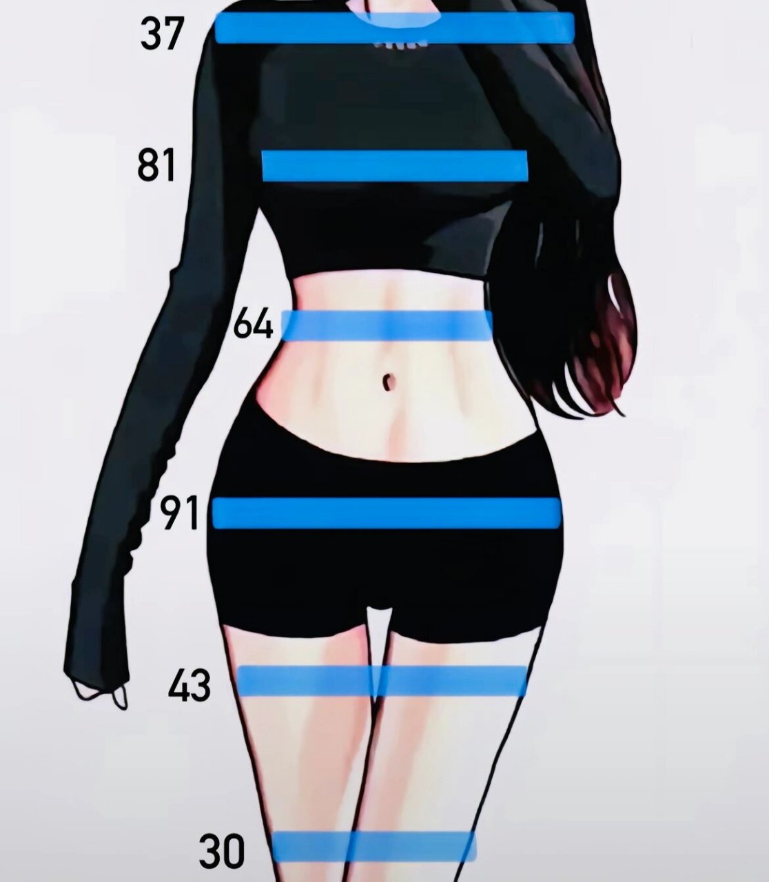 女生标准三围以及测量方法 原来这就是标准三围