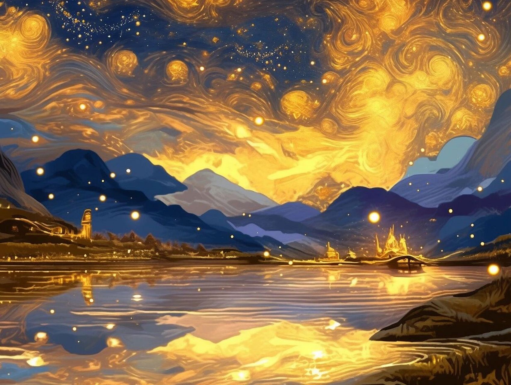 朋友圈封面背景图,朋友圈招财风景图财源滚滚来水生财旺财运90