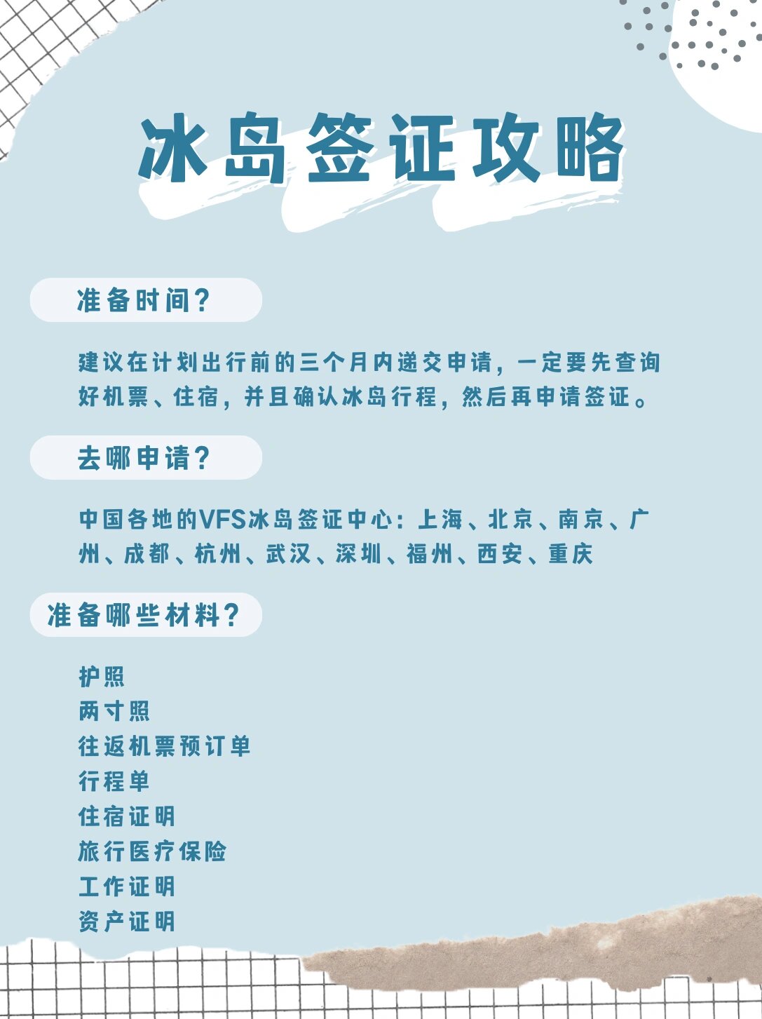 今天来看看这份从签证,交通到行程推荐的冰岛全攻略吧,点赞收藏一下