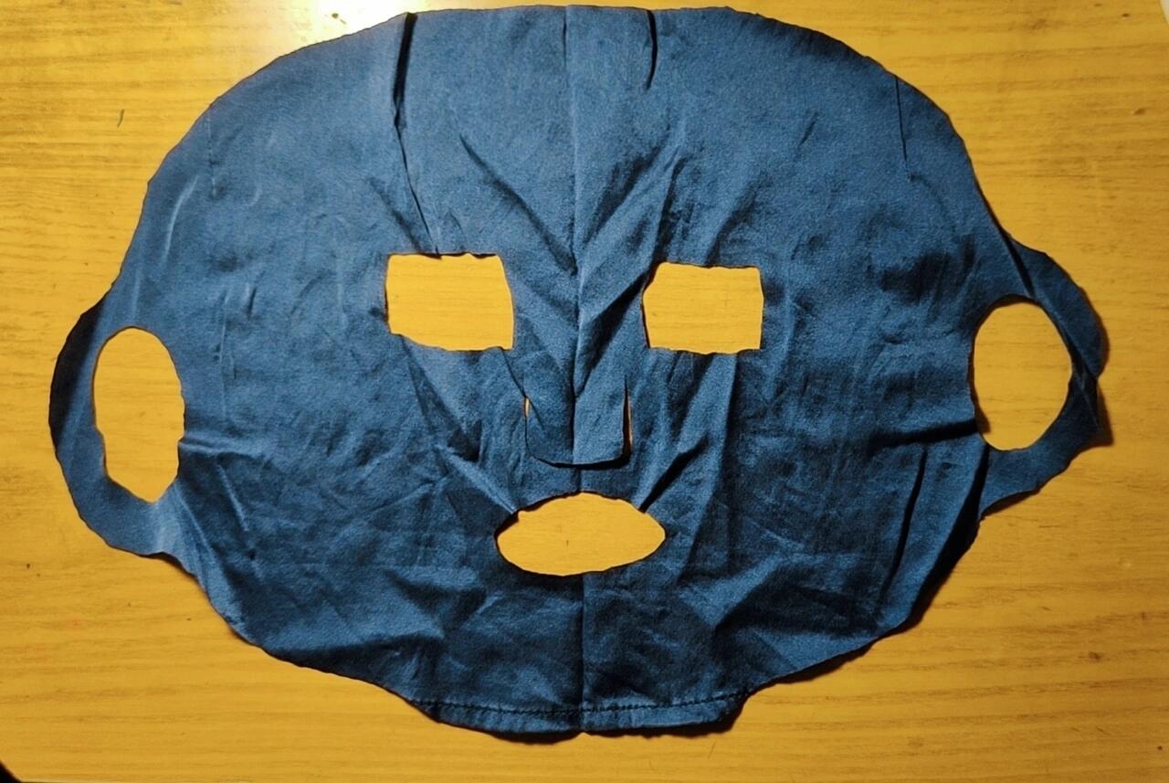 自制真丝防晒防辐射面罩分享