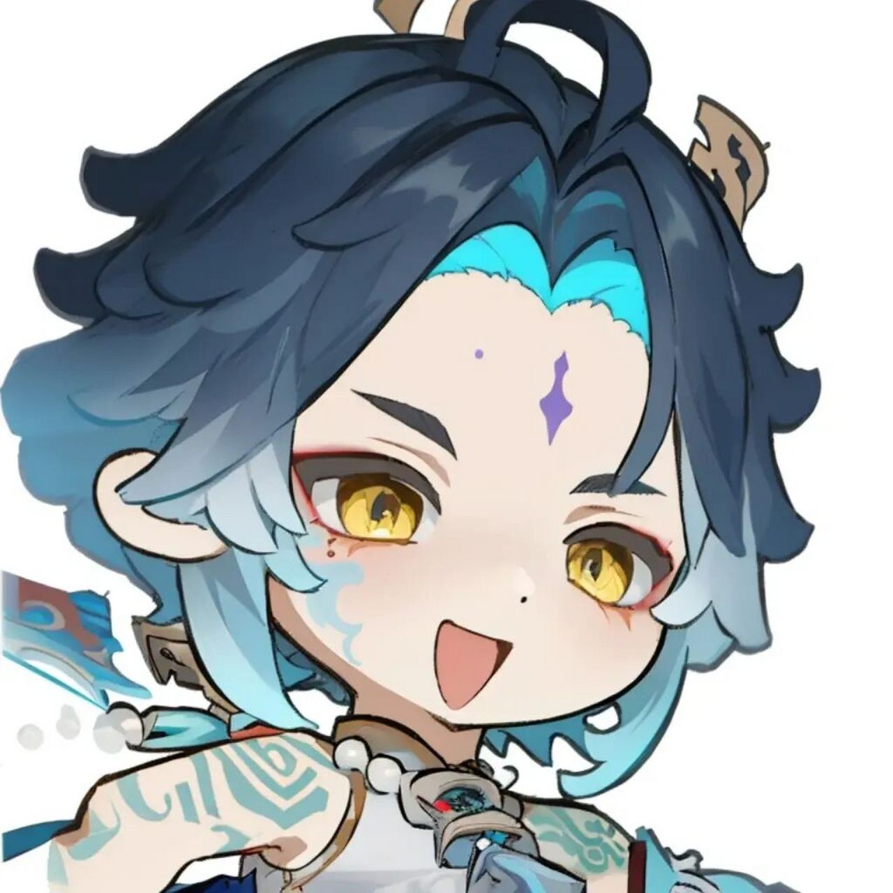 原神q版头像77:魈