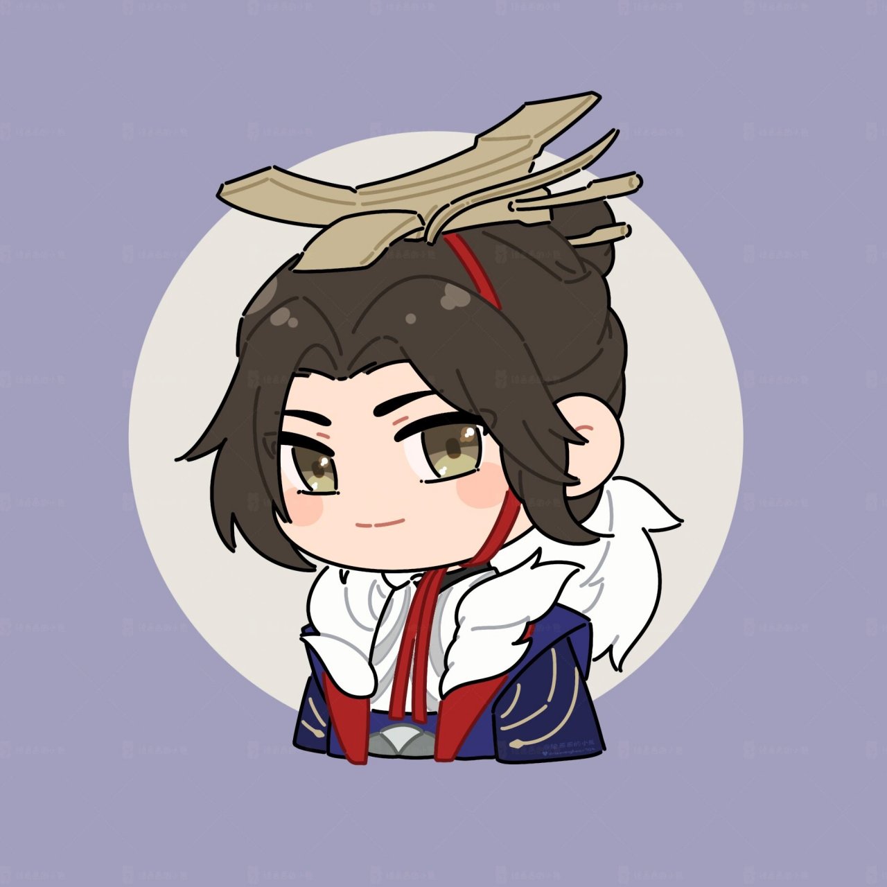 忘川风华录|q版嬴政        《忘川风华录》的嬴政 两年前玩的手游里