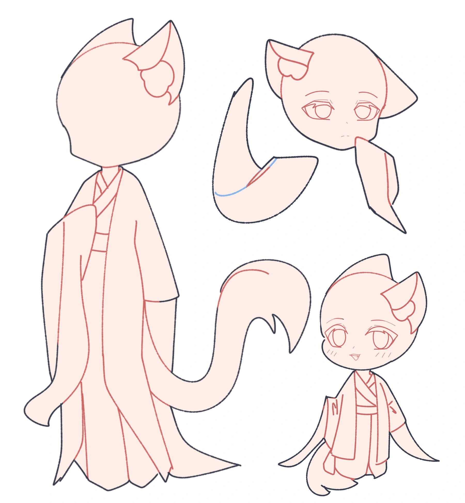 【粉福模板】摸鱼页