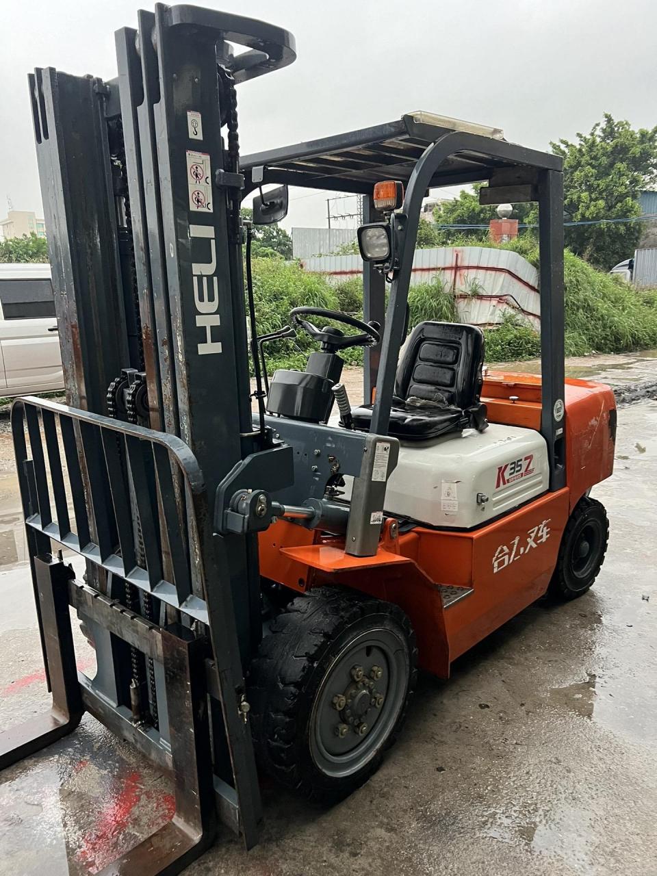 合力叉车k35z-3节4.5米,喜欢的私我.