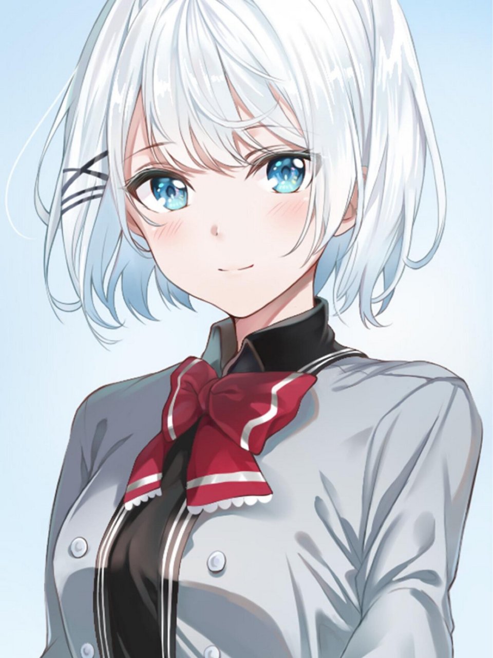 二次元 动漫少女 短发也可以性感和可爱02