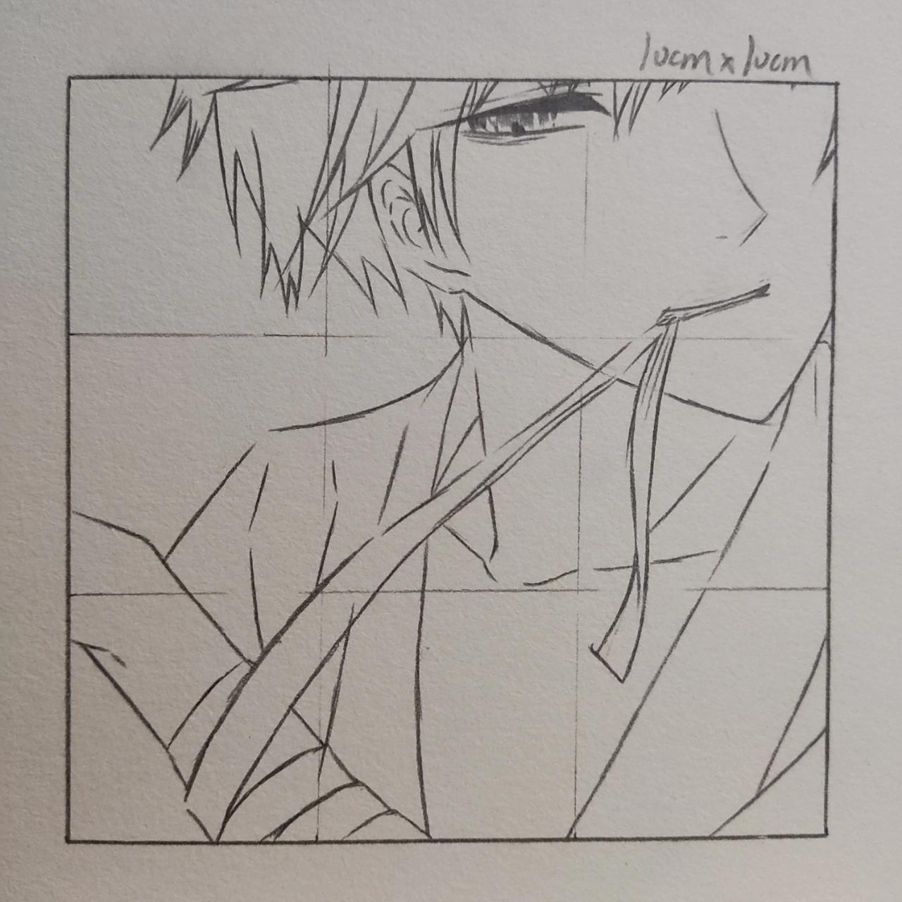 动漫男生绘画教程 懒