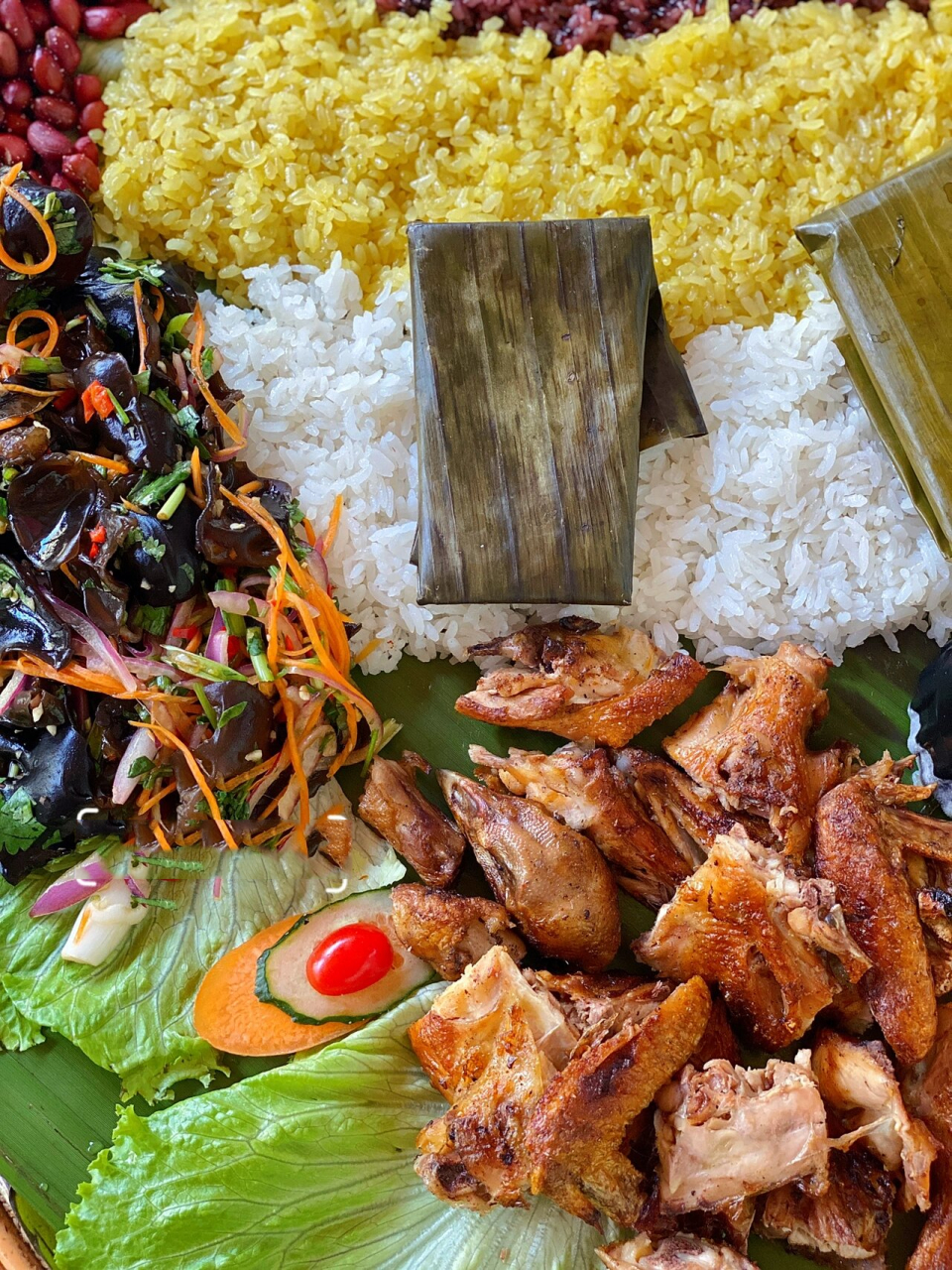 云南特色美食看这里✅正宗德宏菜手抓饭 这一次来这里吃德宏菜 傣味