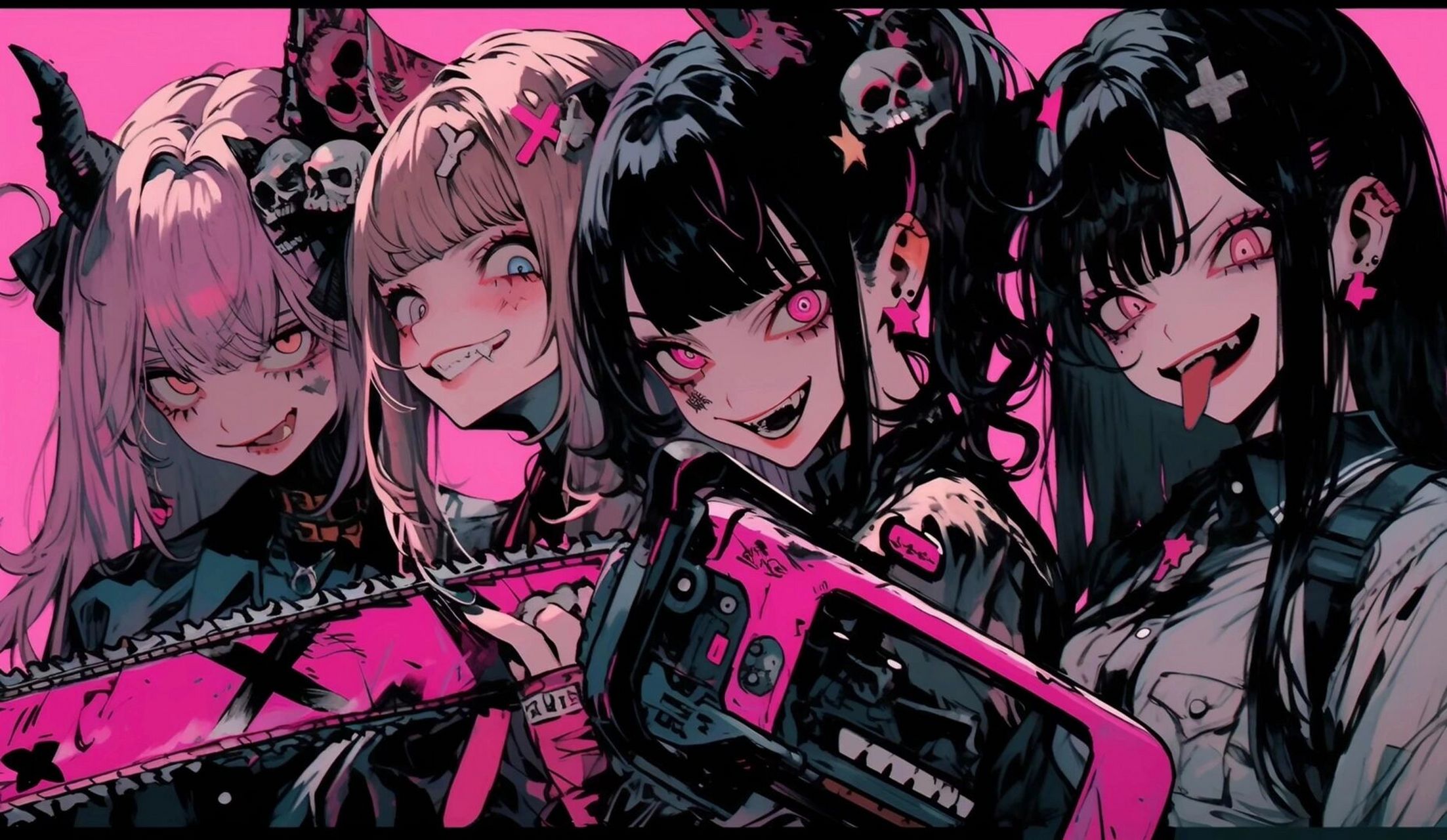 病娇壁纸 太酷啦