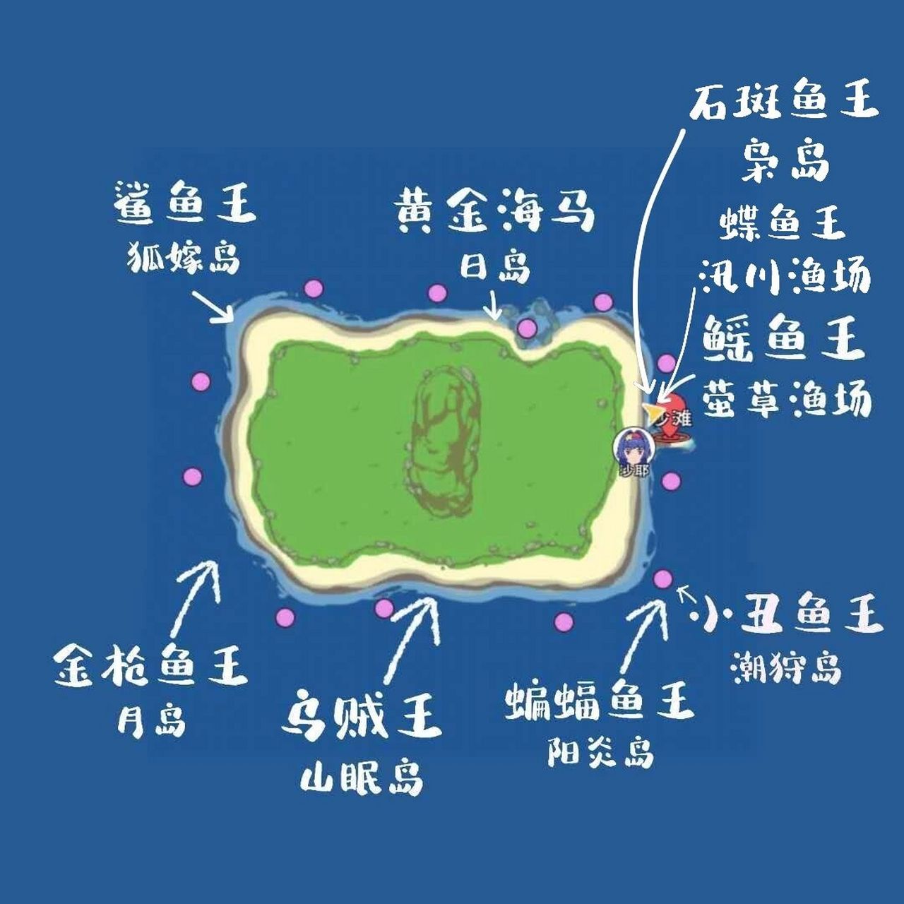 小森生活鱼王位置图片