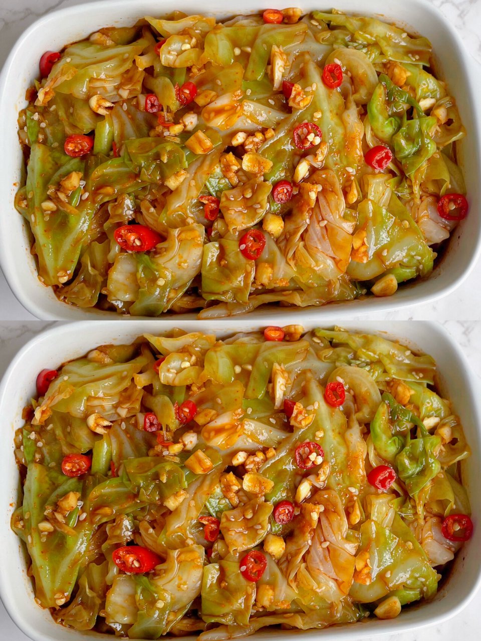 酸辣过瘾97好吃不胖的凉拌酸辣包菜～巨简单, 今天给大家推荐最近我