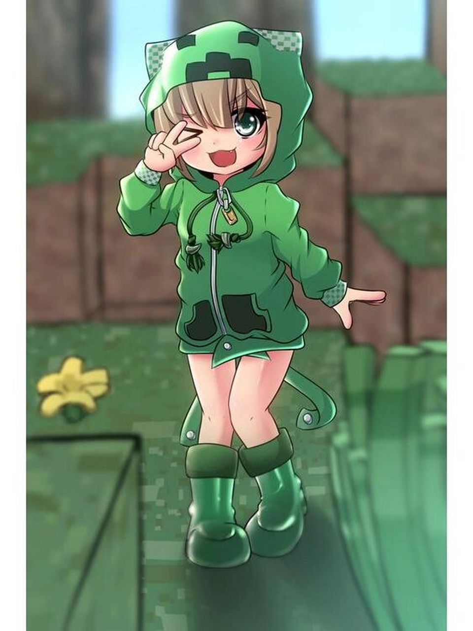 我的世界娘化(头像)