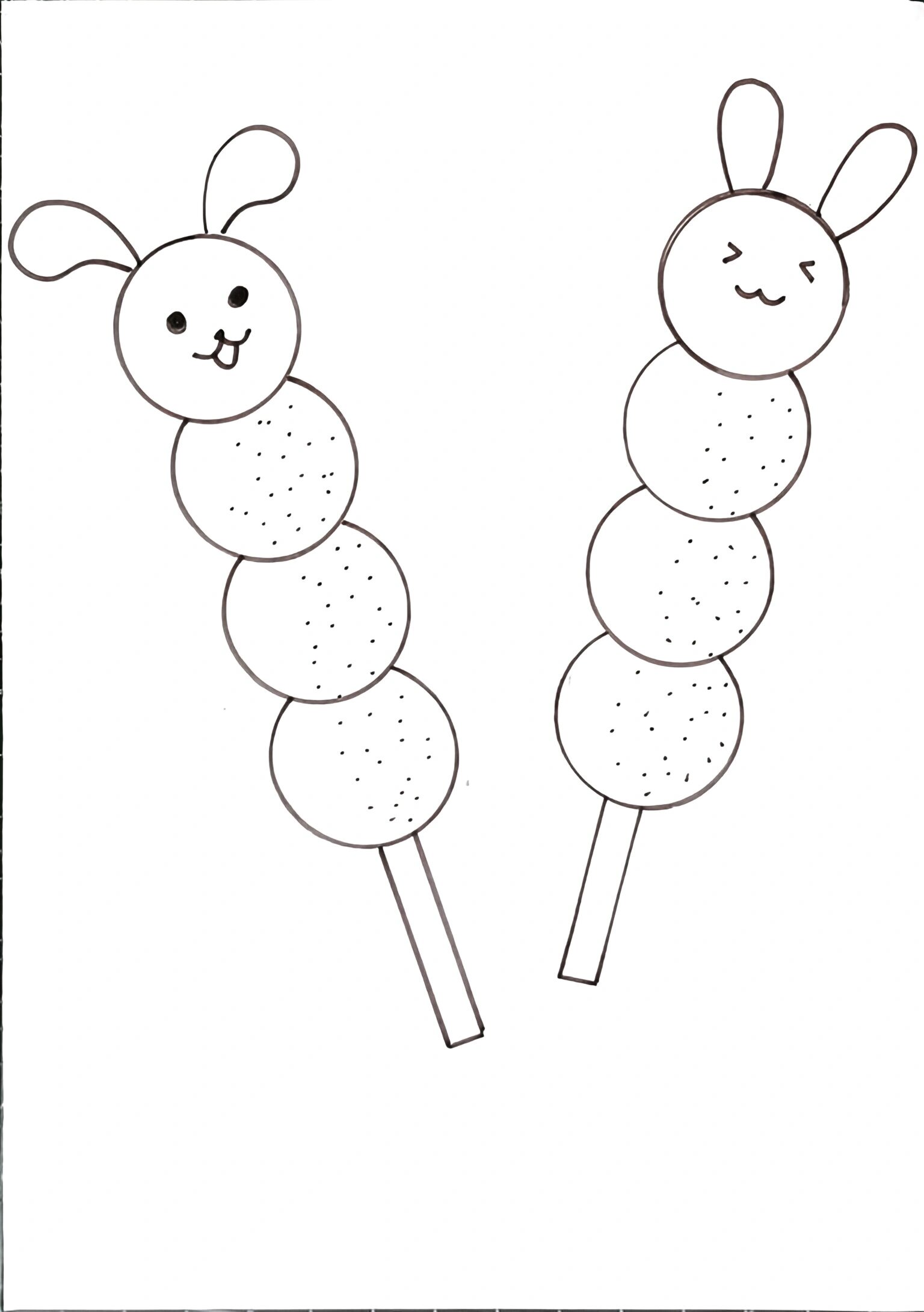 冰糖葫芦简笔画