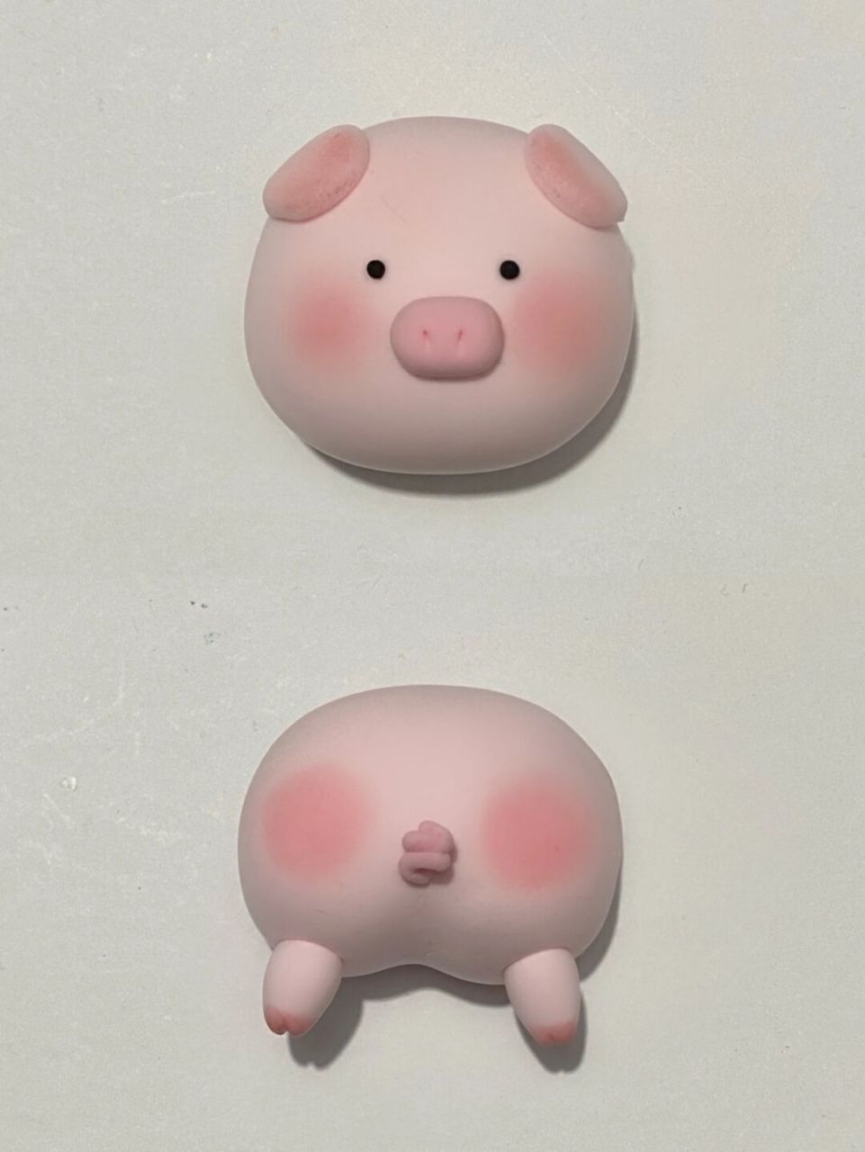小猪粘土制作教程图片