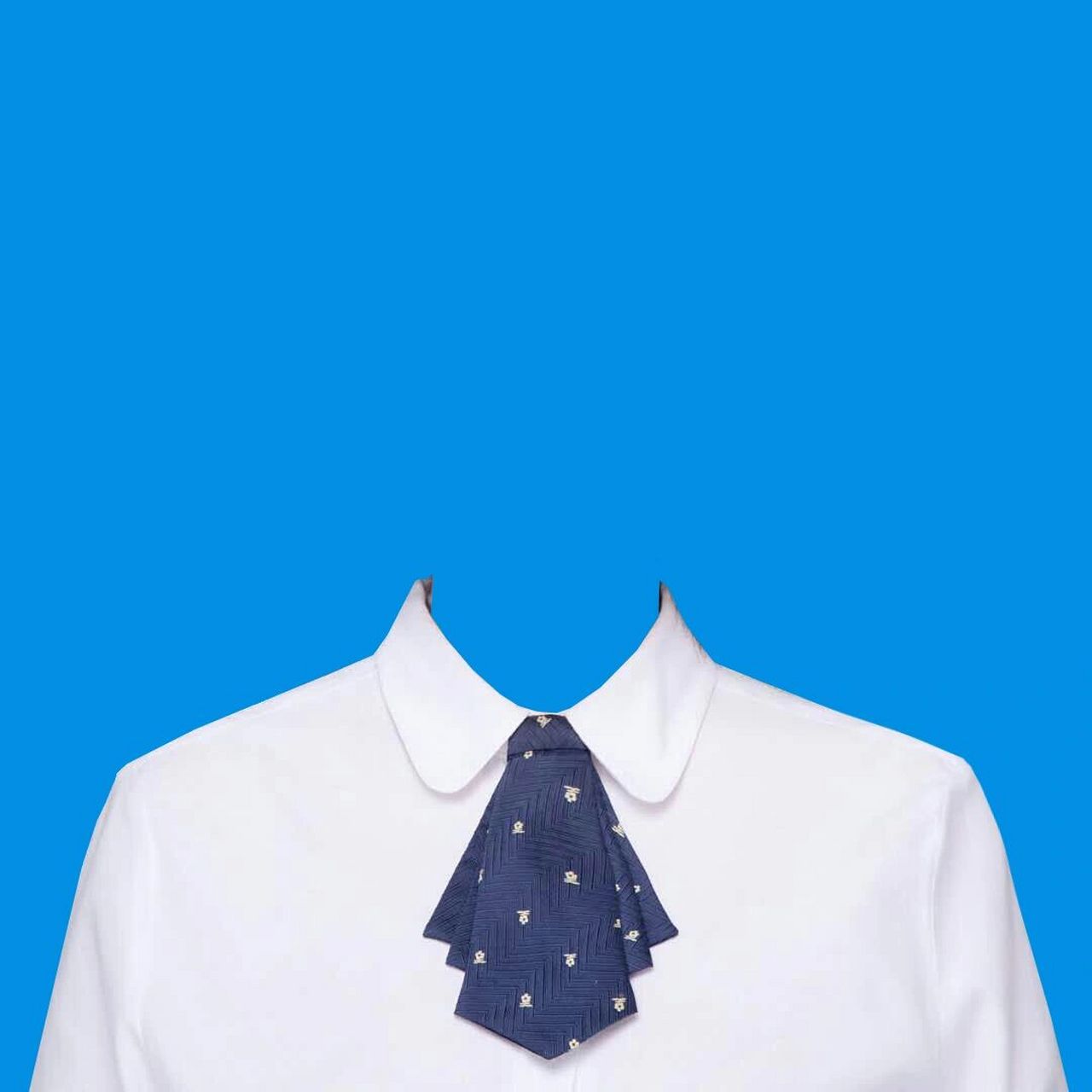 蓝底证件照服装素材/款式很多/高清原图自取 实现证件照自由全靠它啦!