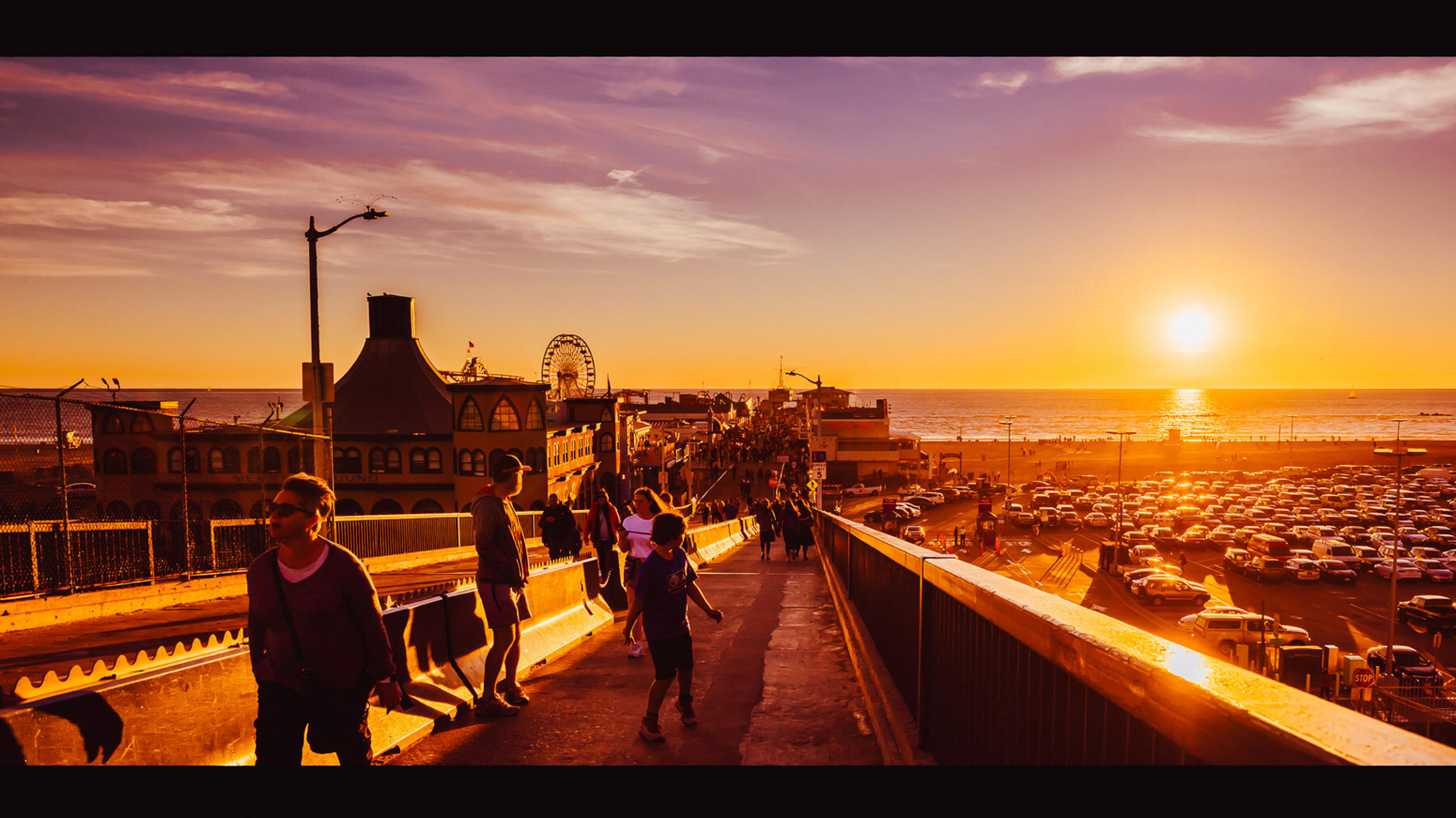 圣塔莫妮卡,加州66号公路上最美的海滩 一部《阿甘正传》让我对加州的