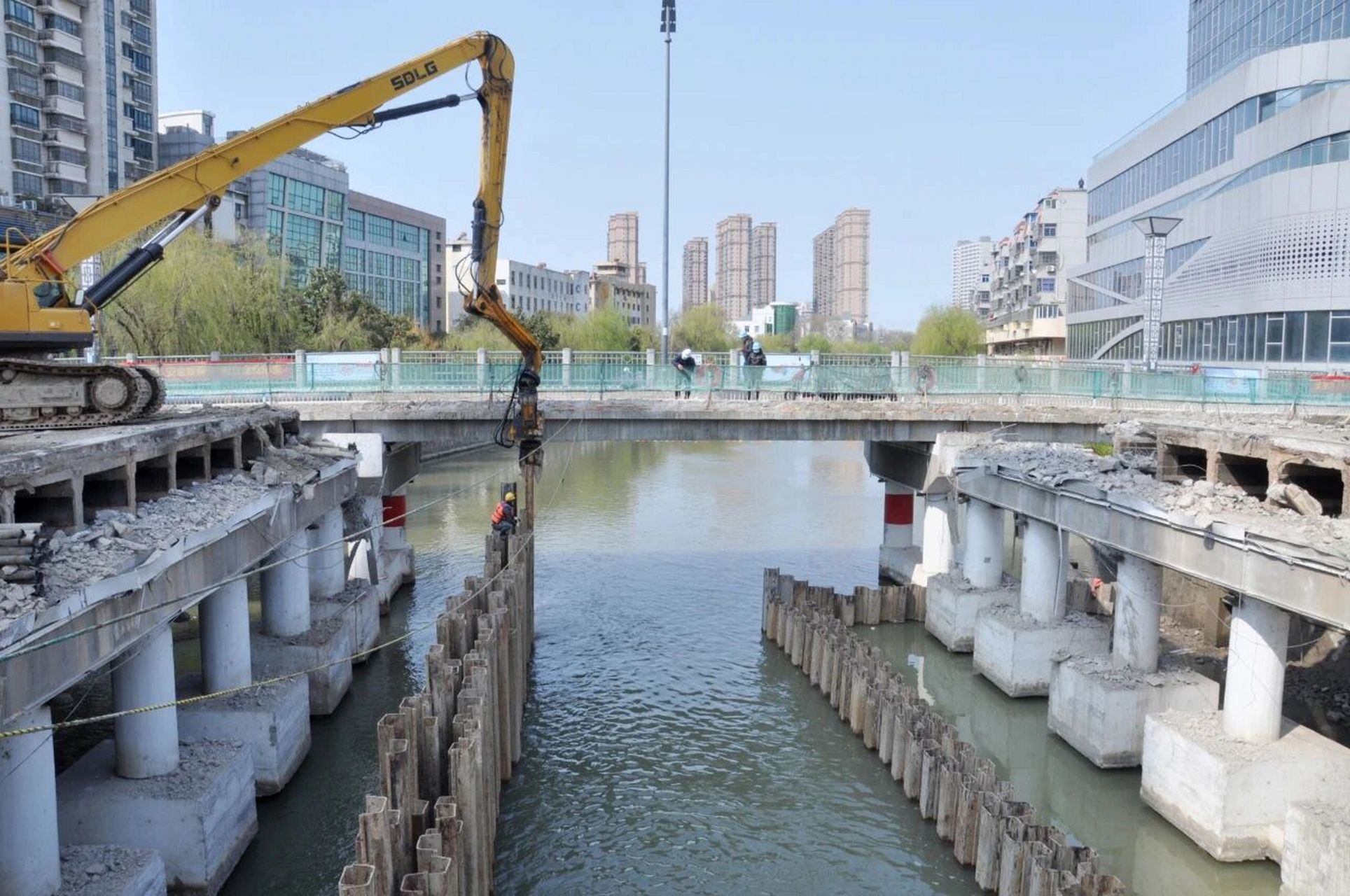 盐城市区南门桥改造最新效果图