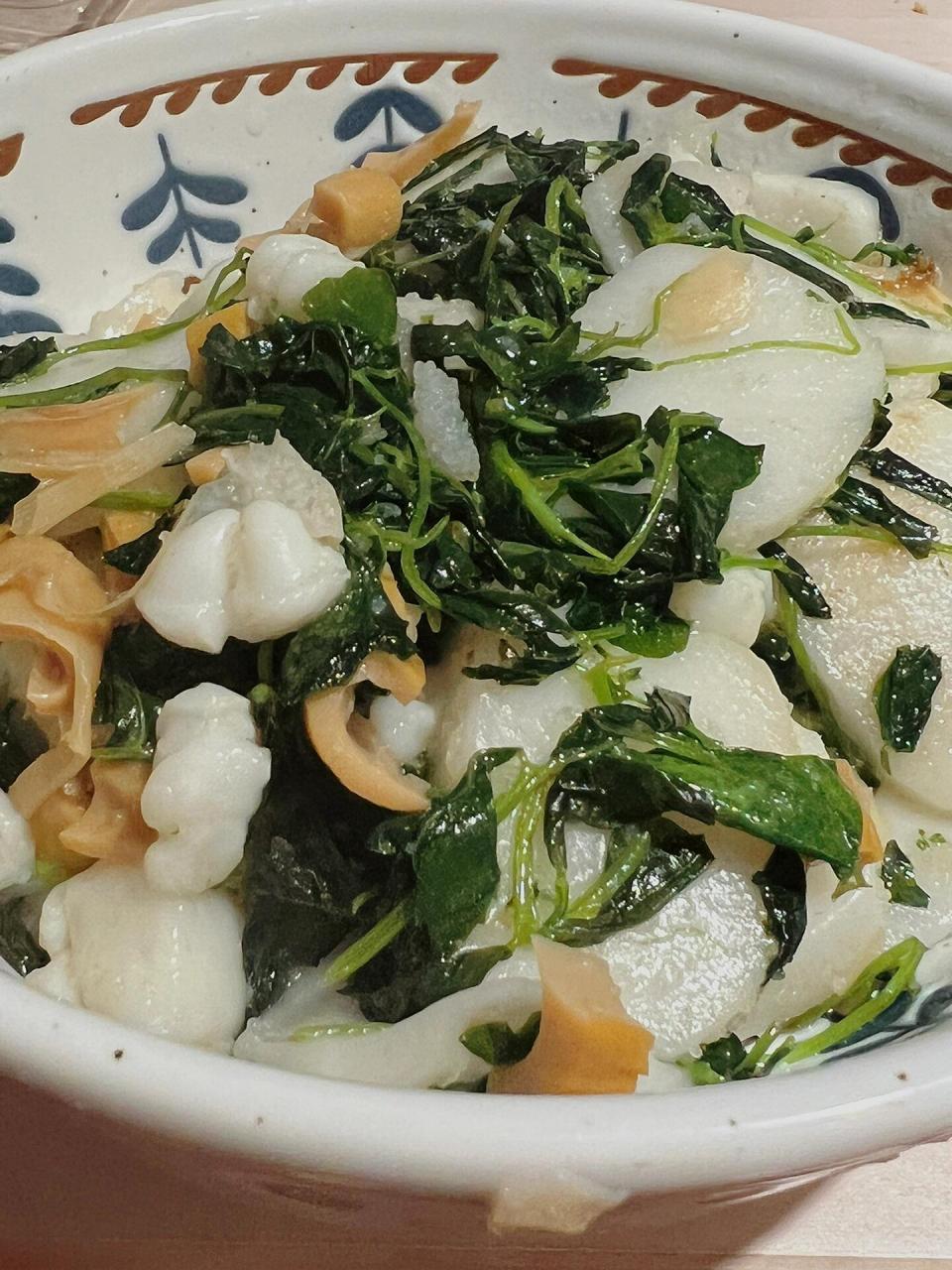 春日美食:草籽炒年糕 每一个宁波小宝贝,都应该有春日专属美食—-草籽