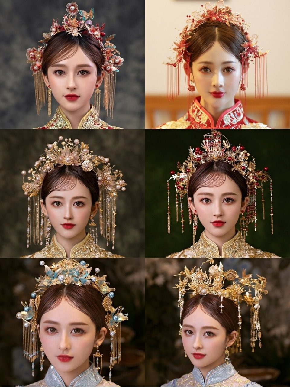 西式的婚礼当然很美纯洁的白纱,高贵的皇冠,但我们传统的中式婚礼也是