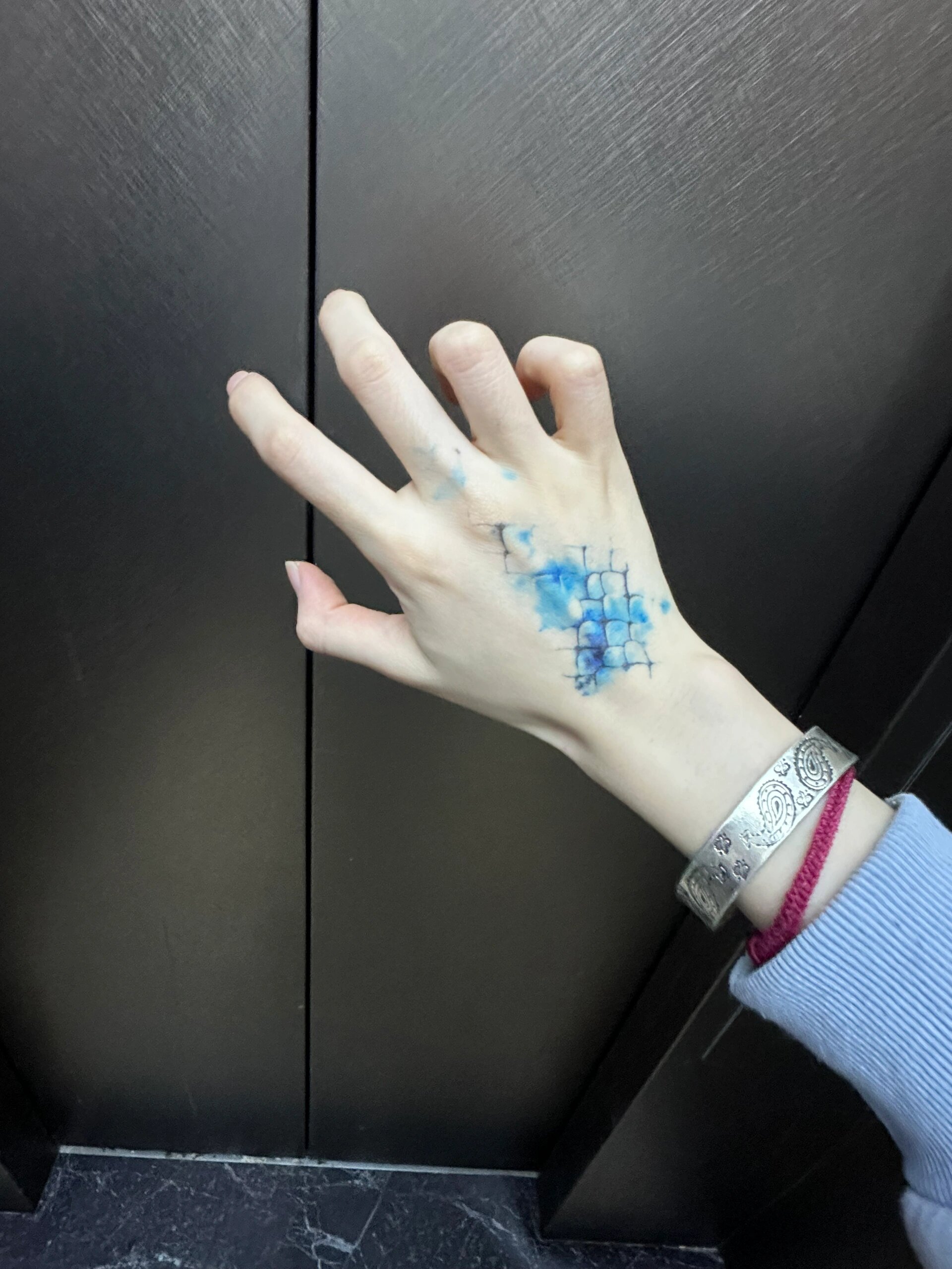 tattoo|手上长出龙鳞真的很酷💗