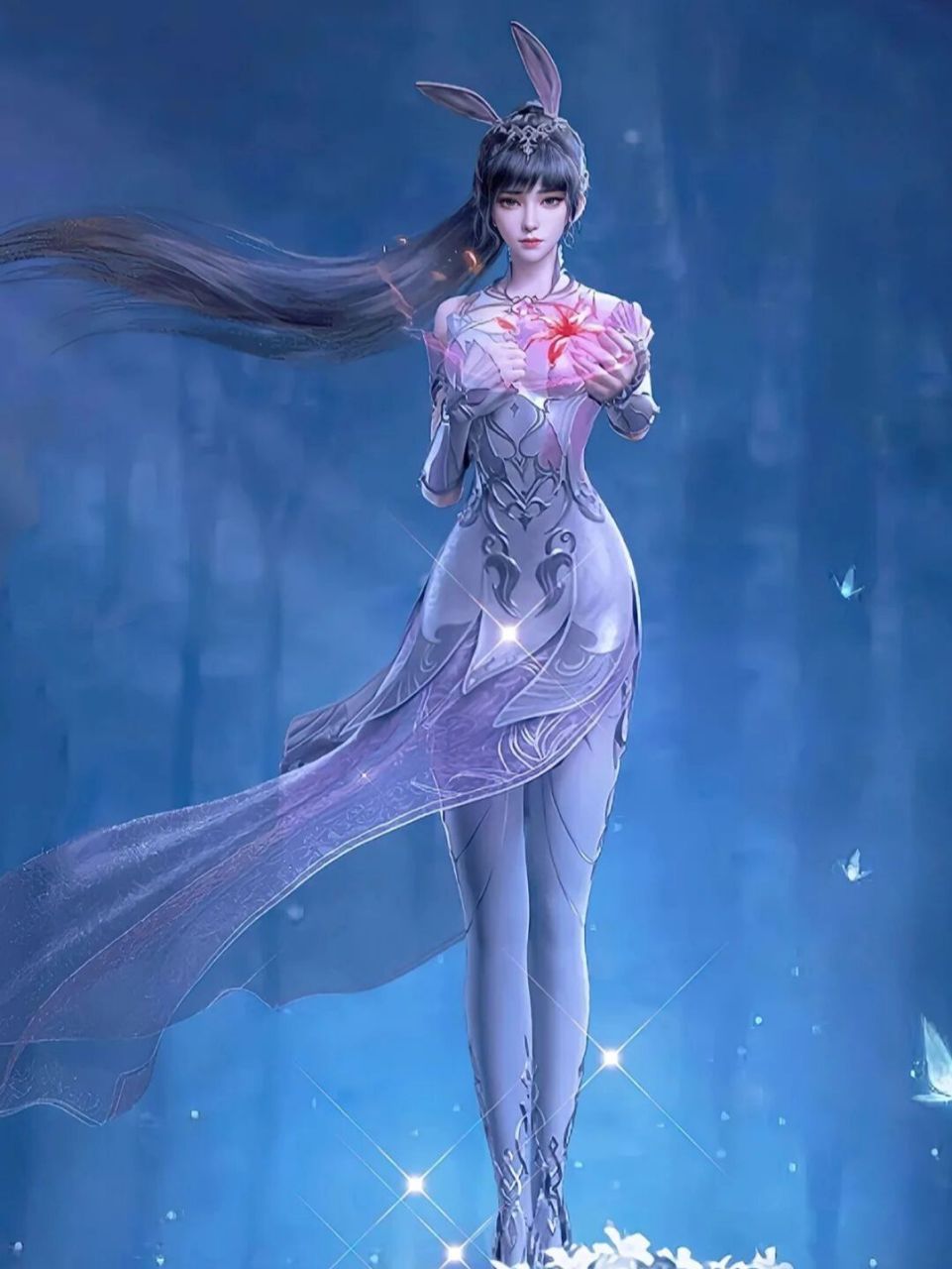 斗罗大陆——小舞 初代史莱克七怪之一,年龄排第五,外号"柔骨魅兔",升