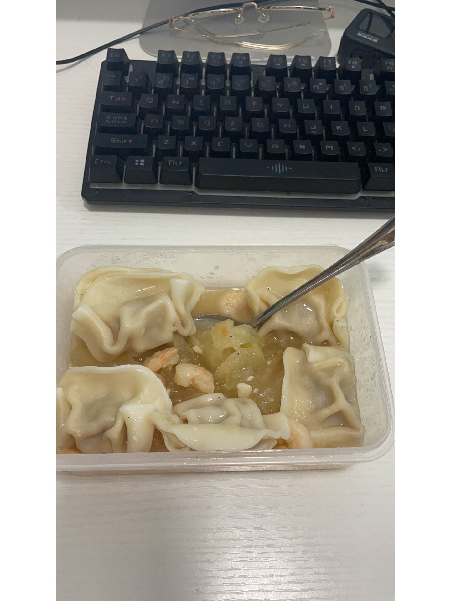 冬瓜虾仁饺子图片