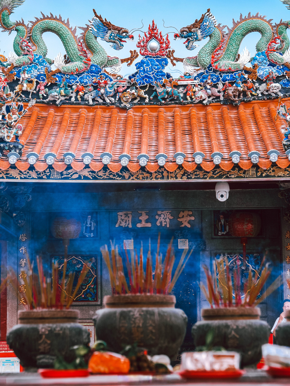 潮州citywalk,让我驻足停留的青龙古庙 潮州青龙古庙创建于明代,因