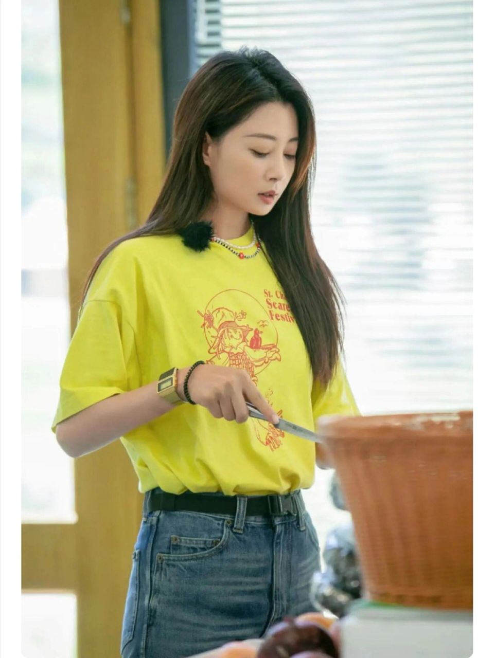 变美正当时—穿搭美学之《中餐厅》殷桃 今日穿搭分享:殷桃穿了一件