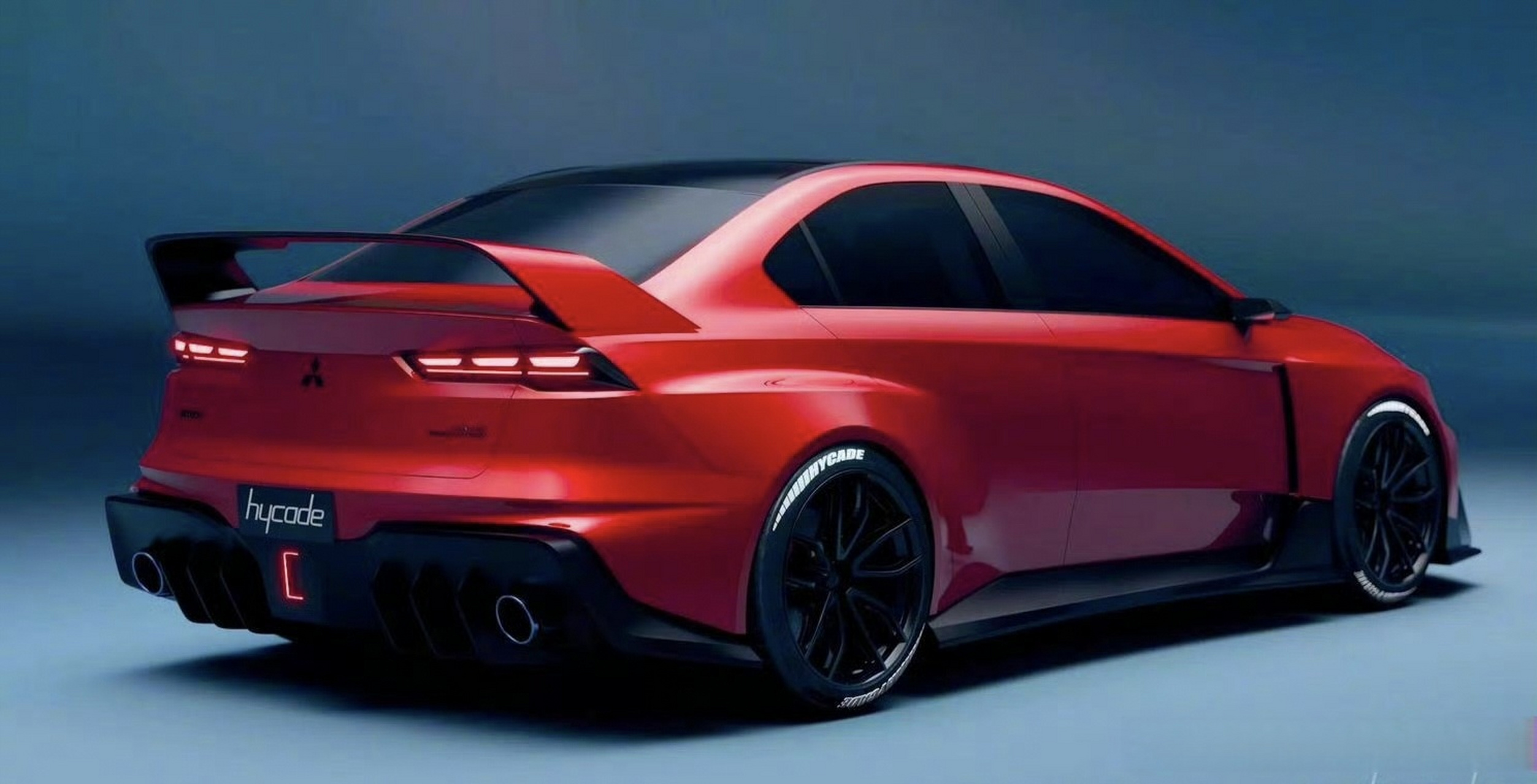 海外媒体绘制了一组第十一代三菱evo的渲染图,不过遗憾的是,此次渲染