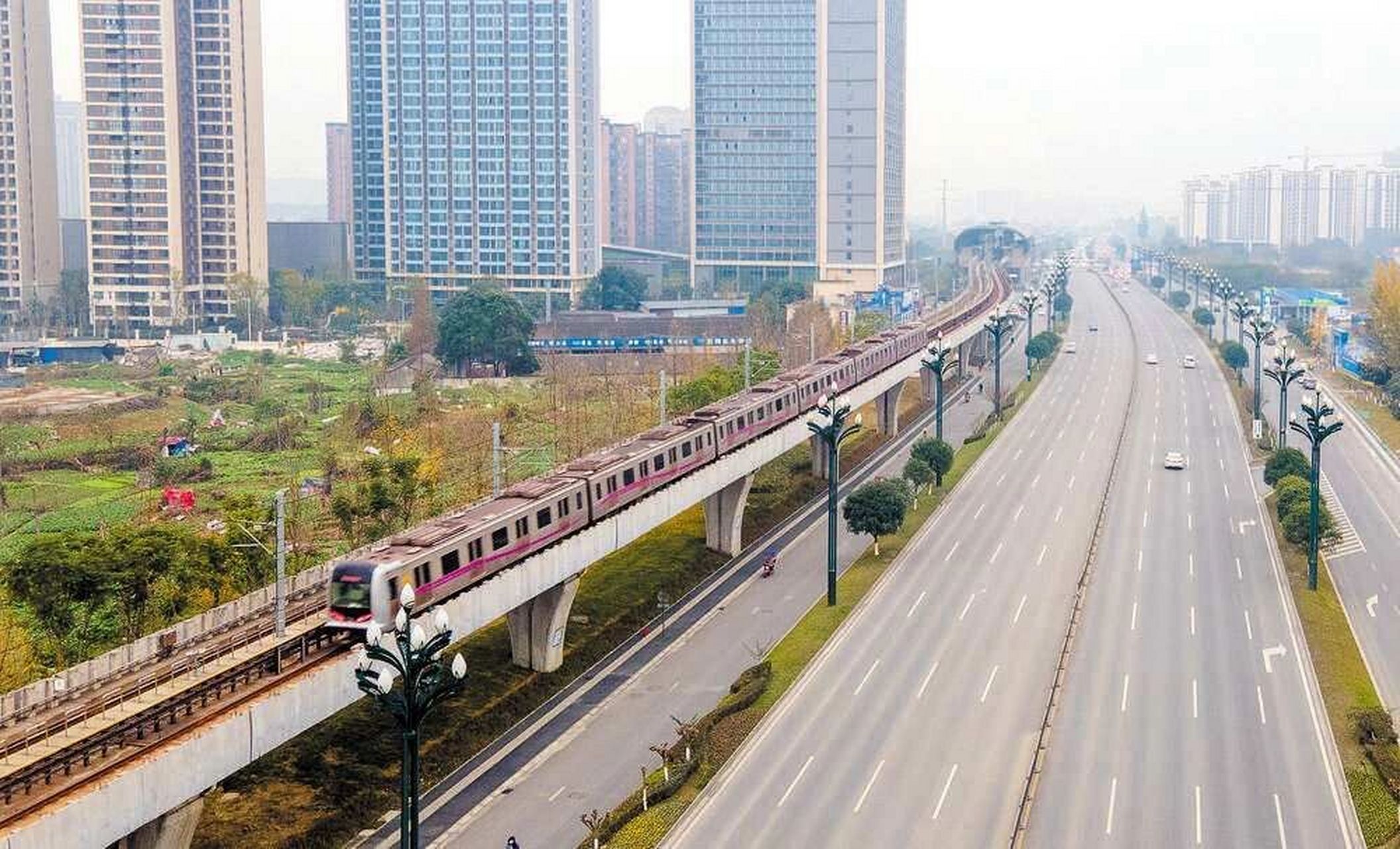 地铁一号线将向视高镇方向延伸两站!