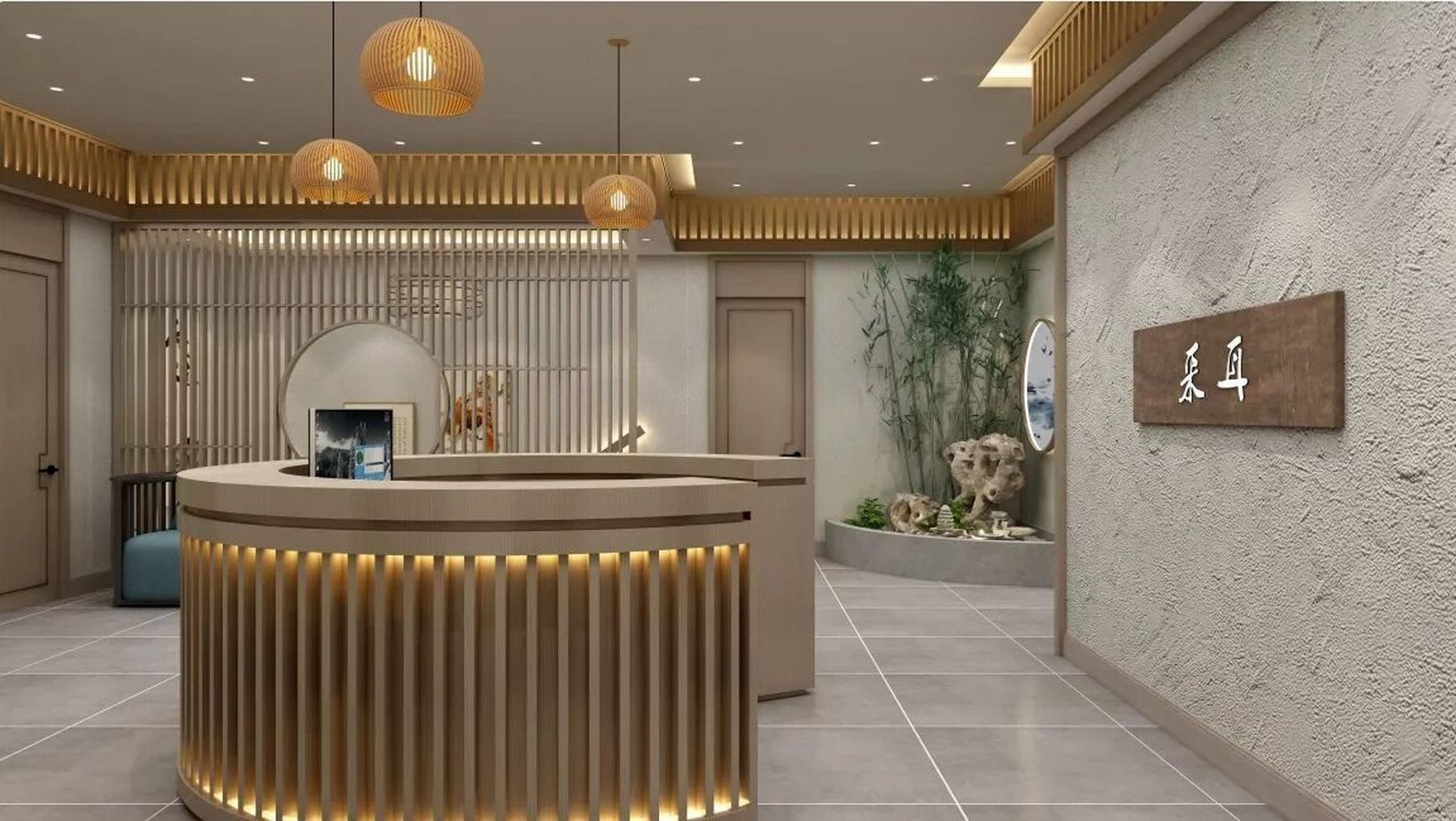 古典优雅——采耳店装修 采耳属于古老的传统技艺,所以采耳店风格就