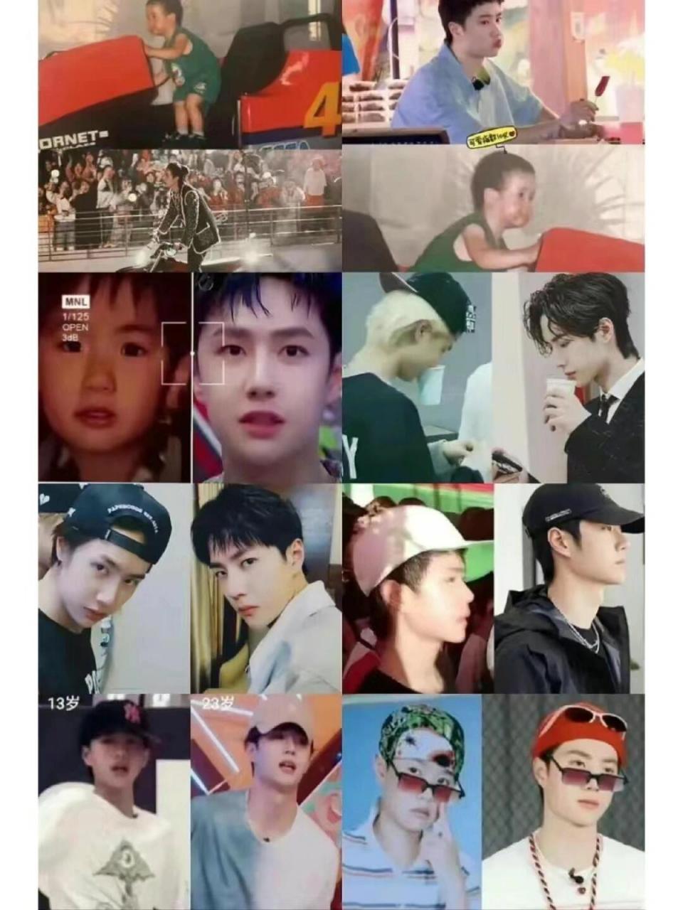 存一下王一博和家人的照片 很神奇,又像爸爸又像妈妈 跟表姐表弟的翻