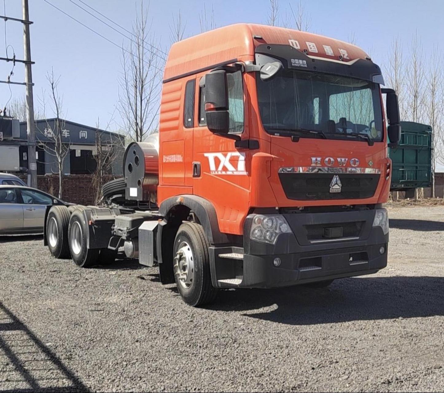 豪沃;tx7;基础款;牵引车;煤炭运输;tx-u驾驶室;wp13ng480e61发动机;hw