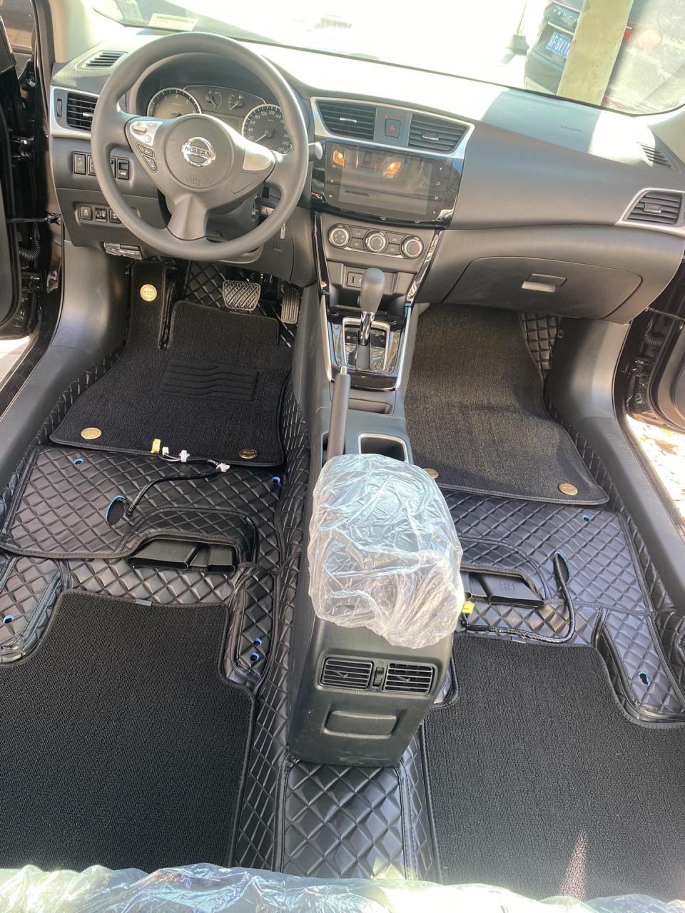 日产轩逸软包脚垫